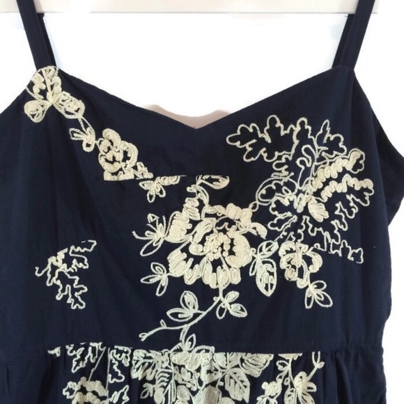 J. Crew sundress size 6 navy. - Picture 1 of 7